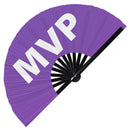 MVP Bamboo Hand Fan