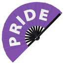 Pride Bamboo Hand Fan