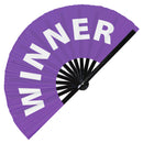 Winner Folding bamboo hand fan