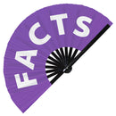Facts Bamboo Hand Fan