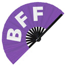 BFF Bamboo hand fan