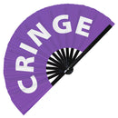 Cringe Bamboo Hand Fan