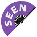 Seen Bamboo Hand Fan