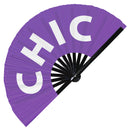 Chic Bamboo hand fan