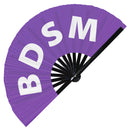 BDSM Bamboo hand fan