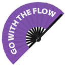 Go With The Flow Bamboo Hand Fan