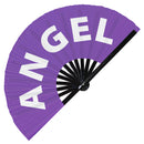 Angel Bamboo Hand Fan
