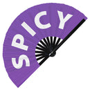 Spicy Bamboo Hand Fan