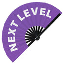 Next Level Bamboo Hand Fan