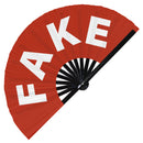 Fake Bamboo Hand Fan