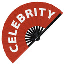 Celebrity Bamboo hand fan