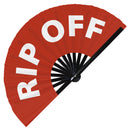 Rip Off Bamboo Hand Fan