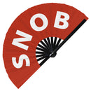Snob Bamboo Hand Fan