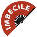 Imbecile Bamboo Hand Fan