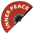 Inner Peace Bamboo Hand Fan