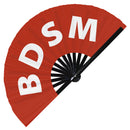 BDSM Bamboo hand fan