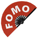 FOMO Bamboo Hand Fan