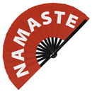 Namaste Bamboo Hand Fan