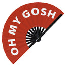 Oh My Gosh Bamboo Hand Fan