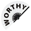 Worthy Clack hand fan