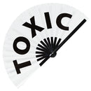 Toxic Bamboo Hand Fan