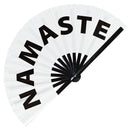 Namaste Bamboo Hand Fan