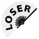 Loser Bamboo Hand Fan