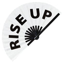 Rise Up Bamboo Hand Fan