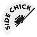 Side Chick Bamboo Hand Fan