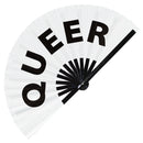 Queer Bamboo Hand Fan
