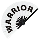 Warrior Bamboo hand fan