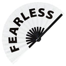 Fearless Bamboo Hand Fan