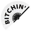 Bitchin' Bamboo hand fan