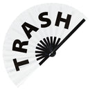 Trash Bamboo Hand Fan