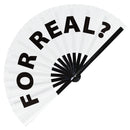 For Real? Bamboo Hand Fan