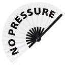 No Pressure Bamboo Hand Fan