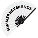 Summer Never Ends Bamboo Hand Fan