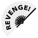 Revenge! Bamboo Hand Fan