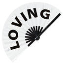 Loving Bamboo Hand Fan