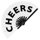 Cheers Bamboo hand fan