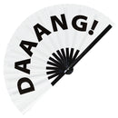 Daaang! Bamboo Hand Fan