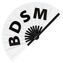 BDSM Bamboo hand fan