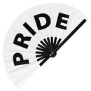 Pride Bamboo Hand Fan