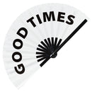 Good Times Bamboo Hand Fan