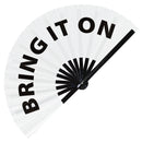 Bring It On | Bamboo hand fan