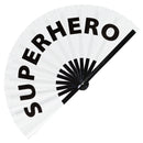 Superhero Bamboo Hand Fan
