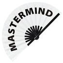 Mastermind Bamboo Hand Fan