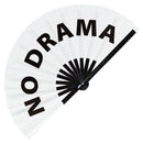 No Drama Bamboo Hand Fan