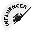Influencer Bamboo Hand Fan