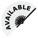 Available | Bamboo hand fan